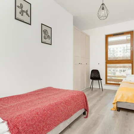 Apartmán Klimatyzowany Apartament Z 3 Sypialniami I Parkingiem W Gdansku By Rent Like Gdaňsk
