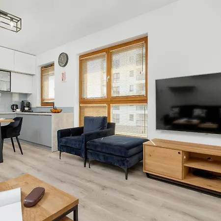 Klimatyzowany Apartament Z 3 Sypialniami I Parkingiem W Gdansku By Rent Like Apartmán *